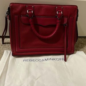 Rebecca Minkoff Satchel in Scarlet